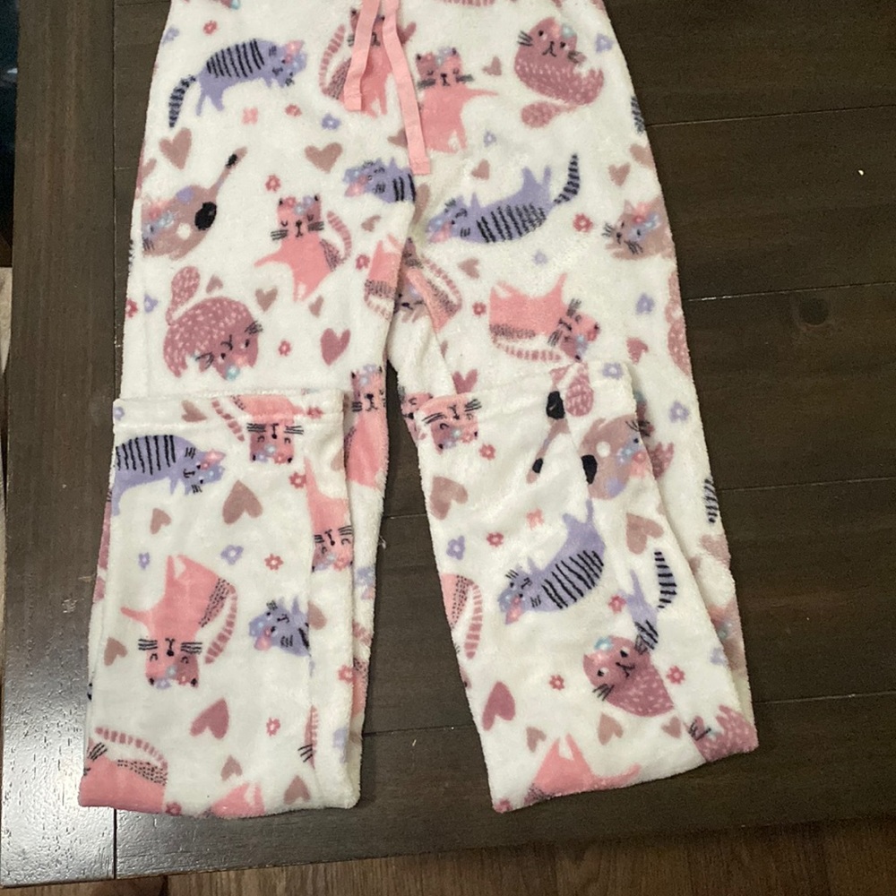 Polyester girl pajama pants